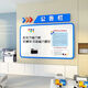 Jinfu Promotional Board Bulletin Board Office Bondage Mur Mur Decoration Corporate Team Culture List Honor Affichage Magnétique Soft Whiteboard 3879A