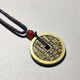 Thickened version of Taishang Laojun pure copper mountain ghost spend money gossip ancient coins ancient coins brass money five emperors money spend pendant red oil mountain ghost pendant 4.5cm