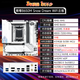 精粤(JGINYUE) 精粤 主板CPU套装B650M SNOW DREAM WIFI6E+AMD 锐龙 R9 9900X 主板CPU套装