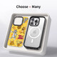 
Beautiful Ten Cent (MSMF) Cat and Mouse Apple Couple Mobile Case Tom Cat Jerry Mouse Magnetic Mag Safe Charging Cute Cartoon Anime Applicable Men and Women Anti-fall Protector Case [Magnetic Acrylic] Cat and Mouse-BG1477G iPhone15