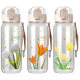 
Chengliu Tulip Direct Drinking Cup Literary Creative Simple Water Cup Sentimental Girls Style 530ml Portable High Temperature Resistance Plastic Direct Drinking Cup 530ml WT3294 Tulips