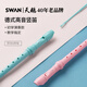 天鹅（SWAN）竖笛高音德式儿童学生课堂教学初学者练习笛子乐器开学季礼物 8孔粉色【标配】