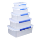 Yonghuan Gran capacidad Cocina rectangular Caja de almacenamiento fresco Caja de almacenamiento de plástico Refrigerador Especial Grado de alimentos Transparente y denso Modelo de etiqueta 9928 sin SNAP 29L