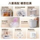 
Midea foot bath tub sterilization foot bath tub heating automatic massage foot bath basin physiotherapy bubble spray Teacher's Day gift for birthday gift for boyfriend and girlfriend elders ZL310 hot spring bucket