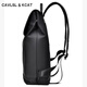 Mochila Cavlslkcat mochila para hombres mochila comercial Computer Bag de viajes de viajes Bolsa de viajes High School College Bag Black 15 pulgadas 32*11*42cm