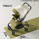 JANY BABY baby stroller can sit and lie down for 0-3-6 years old, pocket stroller, foldable and lightweight with shock absorption for 6 to 36 months, retro green, two-way reclining + mosquito net + one-click closing