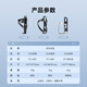JD.com gemacht Fahrrad Wasserflasche Cradle Side Eröffnung Mountain Bike Road Water Cup Halter Radfahrerhalterungsausrüstung Zubehör Z2 Matte Schwarz