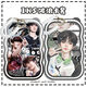 
Morningside top login youth group around homemade star handsome boy support shovel Su Xinhao wave card set student meal card set Wave Su Xinhao N12352 wave card set + black spring keychain