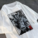 Hong Ruiba Kurosaki Ichigo T-shirt Death T-shirt Bleach court-manche Urahara Kisuke inoue Orihime Manga Vêtements périphériques blanc-E3271 Urahara Kisuke S (80-100jin [Jin est égal à 0,5 kg]))
