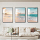 Sofa Hintergrund Wandhänge Gemälde 2025 Neueste einfache und atmosphärische Wohnzimmer Dekoration Malerei Moderne nordische Stil -Ins -Stil 13603/8561/13605 40*60 elegantes Goldrahmen Öl Canvas Bild
