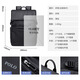 
POLO backpack men's flip travel backpack men's lightweight schoolbag 15.6/16-inch computer bag business travel bag