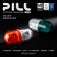 Shuiyueyu Music Capsule PILL Bluetooth Headset Ear Clip AI Noise Reduction Bluetooth 6.0 True Wireless Open Type In-Ear High Quality Running Sports Call Music Headset Anti-Fall Red