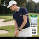 Salavif Brand Herrenkleidung 2025 Sommer Neues komfortables locker gestickte kurzärmelige T-Shirt für Männer Business Revers Polo-Shirt 897 Black M 48/170 Geeignet für 95-120jin [Jin gleich 0,5 kg]