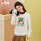 FILA children's wear pullover sweatshirt 2025 autumn boys and girls medium and large children long-sleeved spring and autumn clothing