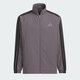 Adidas Jacket Men's Men's 2025 Summer New Sportswear Taven Hestablese Loak Commedial Casual Stand Jacket Kc3893 Темно -серый XL