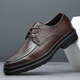 Cartelo Herrenschuhe neue Herren Herbst Business Herren formelle Verschleiß atmungsmaschiger weicher Lederschuhe Britische Softleder Casual Bräutigam heiraten 9903 Black Basic Model 38