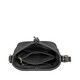 GOLDLION G+ women's bag shoulder bag cowhide fashion women's crossbody bag drawstring large capacity bucket bag black 23*13*21cm