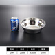 Pure 304 stainless steel soup basin for home school canteen restaurant soup rice bowl round small basin vegetable basin egg beating basin 20CM 1 piece