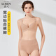 Lu Ren große Unterwäsche für Frauen feiner Faserunterdrückung Bauch Bauch Hebedocke Modal Mid-Taist Damen-Slips 6628 Modell 1 6628-Baby Pulver-Pack 1 Einzelstückgröße (90jin [Jin gleich 0,5 kg] -130jin [Jin gleich 0,5 kg])