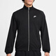 Nike (NIKE) men's top black jacket versatile collar zipper knitted casual jacket FQ3427-010 FQ3427-010 S