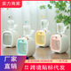 
Meng Chunxiao Douyin same creative little fox humidification spray cold fan home desktop handheld small fan 6624 small monster double spray small fan - gray + random stickers