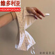 Style de Victoria Small Floral Water Drop tasse Clouds et sous-vêtements sans trace pour les petits seins des femmes Rassemblement et la sensation de nue Support doux