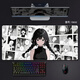 Fun extrema de mouse almohadilla extra grande en blanco y negro Tad de mesa simple Avanzado Touching Touching Eports Games Almohadilla de teclado para niños Almohadilla para el mouse en casa Personalización anti-deslizamiento Simple y versátil borde de bloqueo engrosado de alta precisión 13798 Red Moo Girl 800mm*300 mm*3 mm*