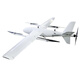 Lingle 3,5 mètres d'envergure à voilure fixe décollage et atterrissage vertical UAV inspection de la queue en V enquête d'arpentage et de cartographie avion version personnalisée package un à voilure fixe
