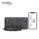 Goldlion new genuine leather men's silver bag business clutch top layer cowhide wallet fashion black