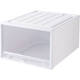 
Yonghuan Storage Box Drawer-style Home Wardrobe Storage Box Plastic Transparent Clothing Organizer Clothes Underwear Storage Box C3523 Depth 45 Width 35 Height 23 Transparent One Pack