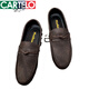 Cartelo Summer Men's Chaussures Mandis 2025 Chaussures en cuir décontractées pour hommes de style coréen Soft Softweight Social Young's Youth Shoes D826 Boutique Black Prix spécial 39 bon marché et bon à porter