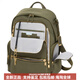 
Tuming (TUMI) VoyageurCelina logo zipper nylon backpack for men and women same style couples olive green basic package (bag + tag)