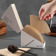 Mongdio coffee filter paper coffee filter paper hand brew v60 filter paper filter drip American coffee machine fan-shaped coffee paper 101 true color #conical filter paper 100 pieces bagged