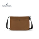 NAUTICA Cityboy style large-capacity casual commuting casual multi-messenger bag khaki