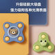 Zhen Meng Infant Infant Copa de succión Toya de comedor Juguetes Juguetes para niños Toys Baby Coaxing Artifacto de 01 años Puzzle tridimensional zhuan zhuan le asequible 3 paquetes