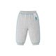 
Mini Bala [Boy Pants] Boys and Girls Sport Pants Baby Plus Fleece Warm Children's Casual Pants Trend 2025 Autumn New Style Light Khaki 50311 [Spring and Autumn Style] 90