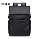 
POLO backpack men's flip travel backpack men's lightweight schoolbag 15.6/16-inch computer bag business travel bag