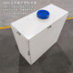 Großer runder quadratischer vertikaler Wassertankausrüstung Flach Plastikauslass Eimer Wasserabfluss Handwaschschale große Kapazität KC-80L Flach 340*340*695