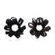 Xiang Wan hair rope 2-piece set retro bow ball head high ponytail hair band rubber band head rope hair rope hair accessories