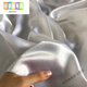 2025 new solid color mulberry silk fabric 100% silk fabric white plain crepe satin piece for clothes and skirt theory 6187 white 1.35*1m 19mm cubes