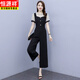 
Hengyuanxiang short-sleeved chiffon wide-leg jumpsuit set for women 2025 new fashion style summer thin jumpsuit [1098#] apricot jumpsuit M Recommended 95-105Jin [Jin equals 0.5 kg]