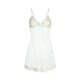 Pyjamas de lingerie sexy et intéressant uniforme Petit seins Grands tailles 2025 Nouveau costume Pure Pure Désir P3886 Robe extérieur vert + ceinture Taille moyenne Robe extérieur recommandé 80-140jin [Jin est égal à 0,5 kg]