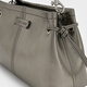 CHARLES/KEITH25 autumn new product retro simple handheld small square bag crossbody bag CK2-50671788 Pewter tin grey S