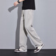 
Pierre cardin ultra-thin ice silk pants casual pants for men drooping summer thin loose breathable wide-leg long pants straight sports pants 6623 white M [recommended 90-110Jin [Jin equals 0.5 kg]]