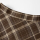Xiangying Maillard Coffee Color Plaid Skirt Women's 2025 Autumn New Style Unique and Unique Irregular High Waist Skirt Coffee Color M 160/64A/95-110Jin Jin is equal to 0.5 kg