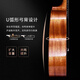 LINGUO 1 de junio Regalo Alemán Guitar Vane Ukulele Ukulele Girls Instrumentos musicales de 23 pulgadas para principiantes 23 pulgadas-Sabili Log Color [Promocional] Regalo completo Juego de accesorios de accesorios Bolsos de regalo