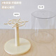 MESHD labubu pendant display box rotating transparent labubu plush doll doll hand-made blind box storage display stand