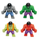 Kompatibel mit Lego Avengers Big Guys Iron Man Venom Thanos Spider-Man Green 1047 Venom
