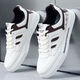 AJOM light luxury men's shoes, new fashion board shoes, men's summer trendy casual shoes, men's Air Force No. 1 aj comfortable white shoes, 9910 white gray 42