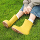 Lugeli süße Regenstiefel für Frauen japanische Erwachsene, die Regenstiefel im Freien in modischen Outdoor-wasserdichten nicht rutschfesten Kee-resistenten weichen Gummischuhen an regnerischen Tagen gelbbär 37 Größe sind, ist klein. Es wird empfohlen, eine Größe größer zu nehmen
